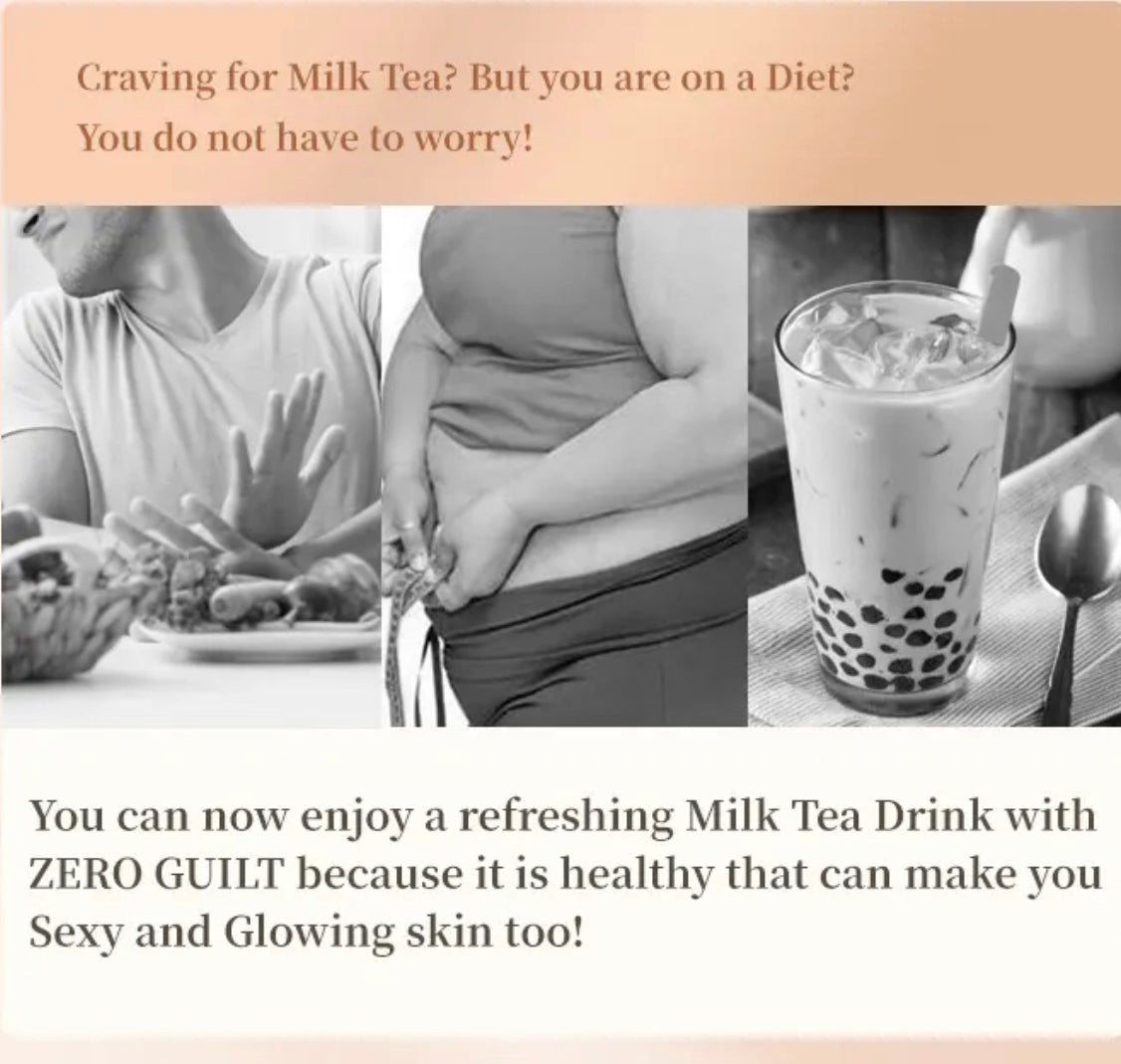 Slim milk tea