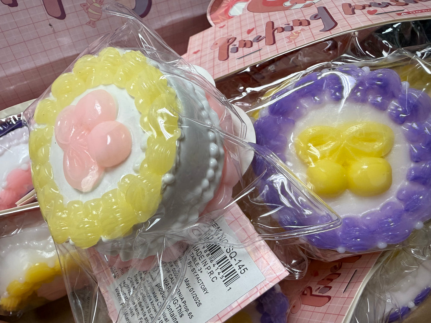 Cakes squishes