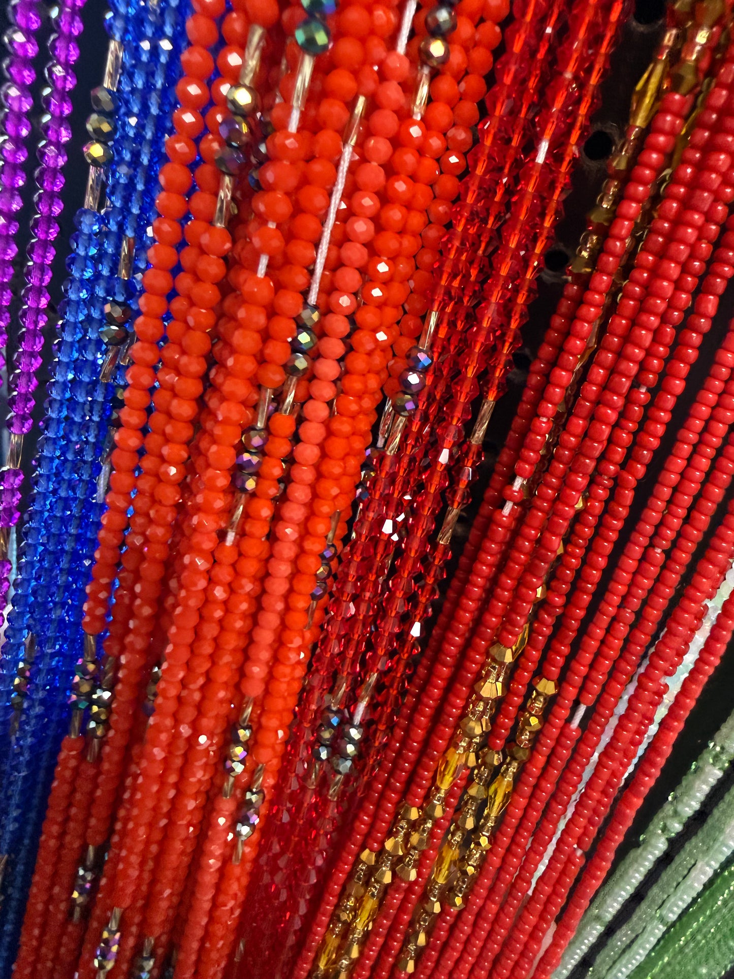 WAISTBEADS (please contact me for colors )