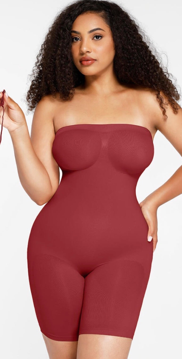 Burgundy body seamless